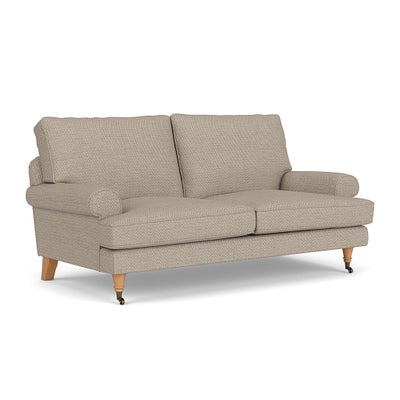 Large 2 Seater - Natural - Herringbone Weave