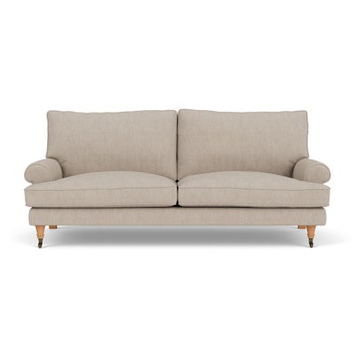 3 Seater - Natural - Luxury Italian Linen