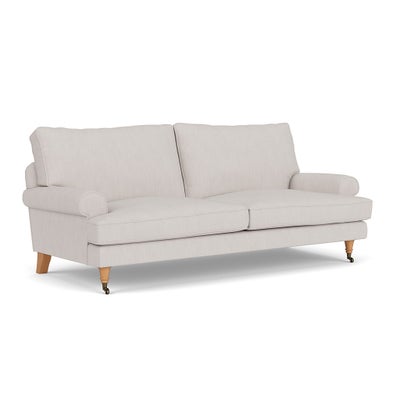3 Seater - Soft White - Luxury Italian Linen