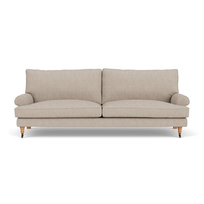 4 Seater - Natural - Luxury Italian Linen