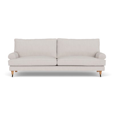 4 Seater - Soft White - Luxury Italian Linen