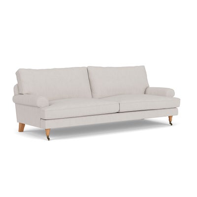 4 Seater - Soft White - Luxury Italian Linen