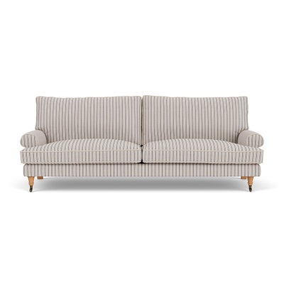 4 Seater - Indigo - Kingham Stripe