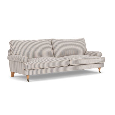4 Seater - Indigo - Kingham Stripe
