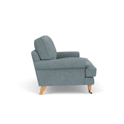 Large 2 Seater - Teal marl - Rustic weave