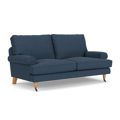 Large 2 Seater - Indigo - House linen mix