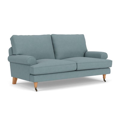 Large 2 Seater - Sky blue - House linen mix