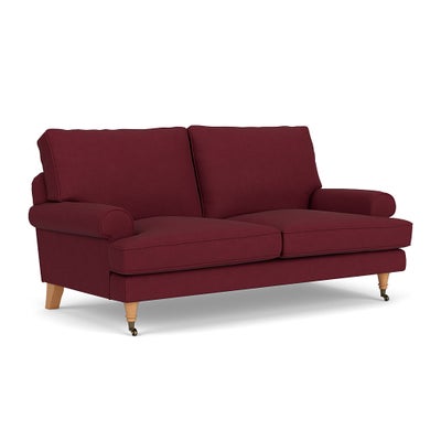 Large 2 Seater - Rosehip - House linen mix