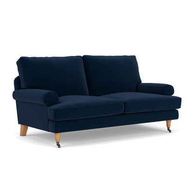 Large 2 Seater - Deep blue - Matt Velvet