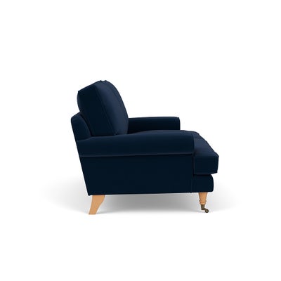 Large 2 Seater - Deep blue - Matt Velvet