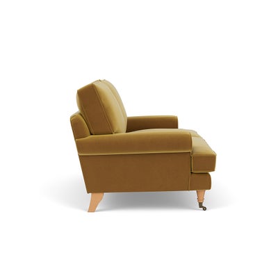 Large 2 Seater - Mustard - Matt Velvet
