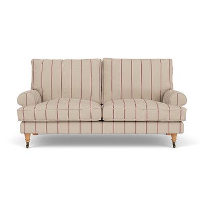 Large 2 Seater - Raspberry - Compton Stripe