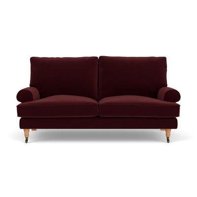 Large 2 Seater - Dark Rosehip - Matt Velvet