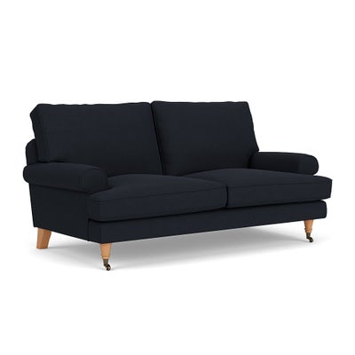 Large 2 Seater - Ink - House Linen Mix