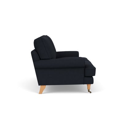 Large 2 Seater - Ink - House Linen Mix