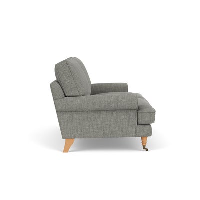 Large 2 Seater - Grey marl - Rustic weave