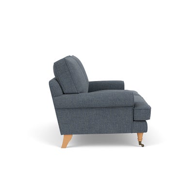 Large 2 Seater - Indigo - Rustic weave