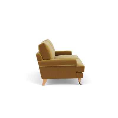 4 Seater - Mustard - Matt Velvet