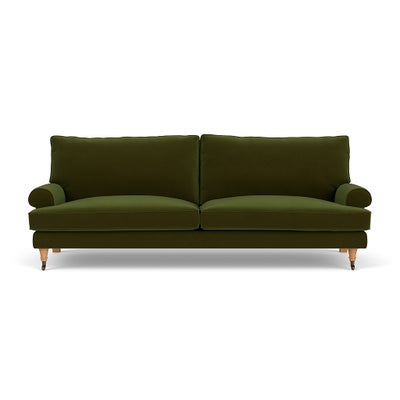 4 Seater - Forest Green - Matt Velvet