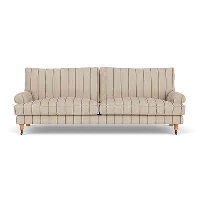 4 Seater - Charcoal - Compton Stripe