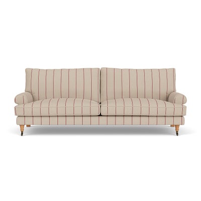 4 Seater - Raspberry - Compton Stripe