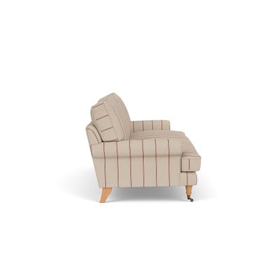 4 Seater - Raspberry - Compton Stripe