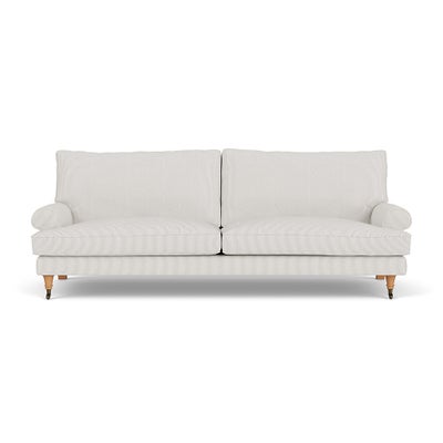 4 Seater - Grey - Broadway Stripe