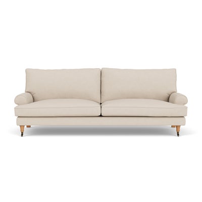 4 Seater - Lily White - House Linen Mix
