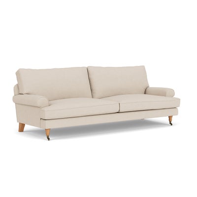 4 Seater - Lily White - House Linen Mix