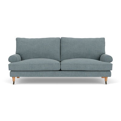 3 Seater - Teal marl - Rustic weave