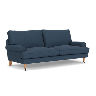 3 Seater - Indigo - House linen mix