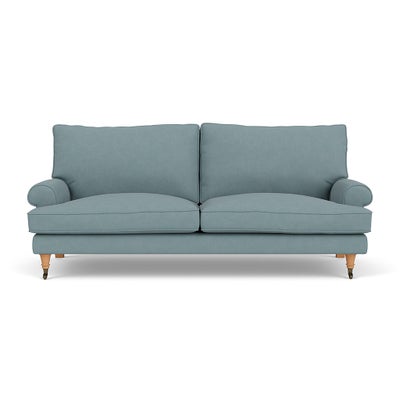 3 Seater - Sky blue - House linen mix