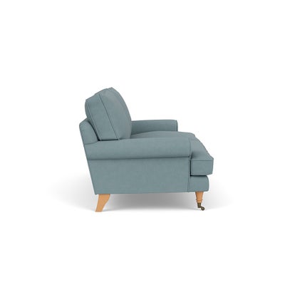 3 Seater - Sky blue - House linen mix