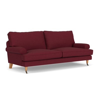 3 Seater - Rosehip - House linen mix