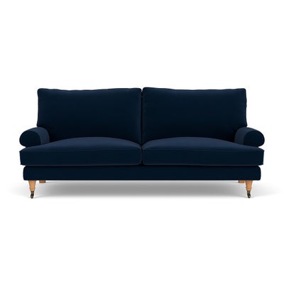 3 Seater - Deep blue - Matt Velvet