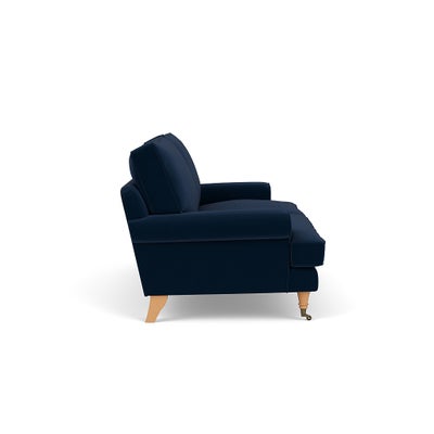 3 Seater - Deep blue - Matt Velvet