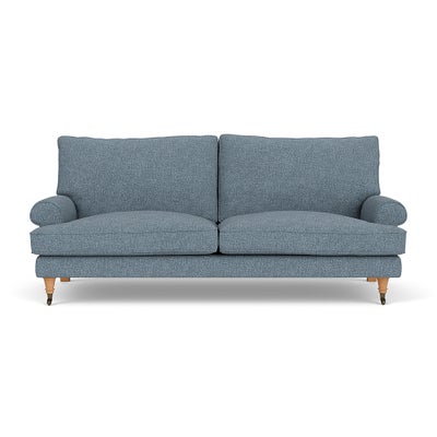 3 Seater - Mid Blue - Aquaclean Oxford