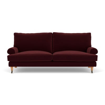 3 Seater - Dark Rosehip - Matt Velvet