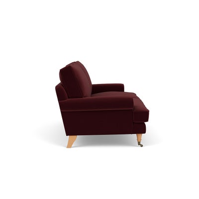 3 Seater - Dark Rosehip - Matt Velvet