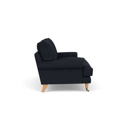 3 Seater - Ink - House Linen Mix
