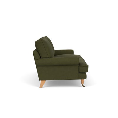 3 Seater - Forest Green - House Linen Mix