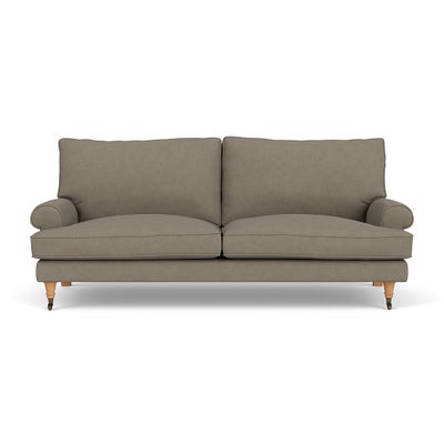 3 Seater - Mid Grey - House Linen Mix