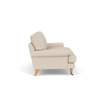 3 Seater - Lily White - House Linen Mix