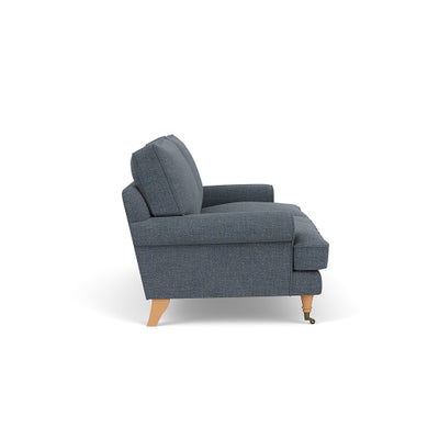 3 Seater - Indigo - Rustic weave
