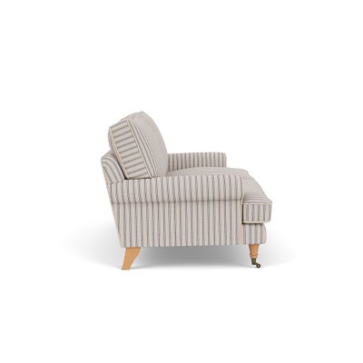 3 Seater - Indigo - Kingham Stripe