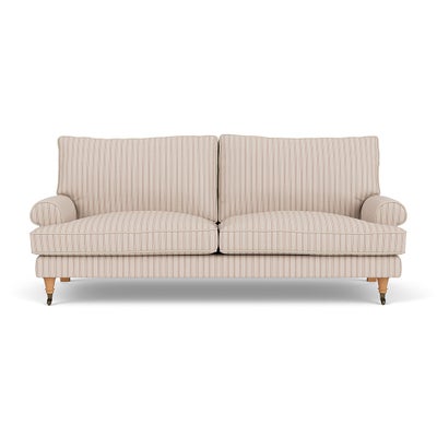 3 Seater - Flax - Kingham Stripe