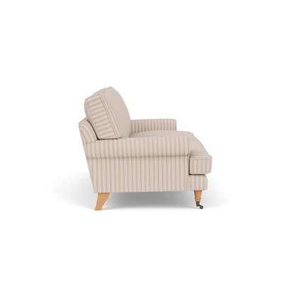 3 Seater - Flax - Kingham Stripe