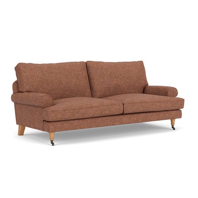 3 Seater - Brick Marl - Aquaclean Oxford