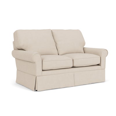 2 Seater - Lily White - House Linen Mix