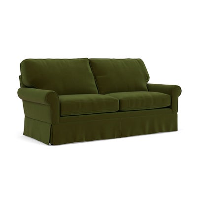3 Seater - Forest Green - Matt Velvet